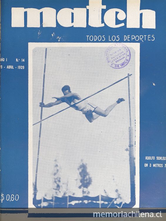 Match: año 1, número 14, 19 de abril de 1929