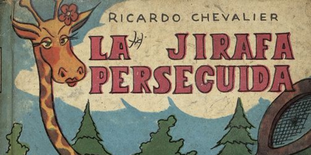 Portada de La jirafa perseguida