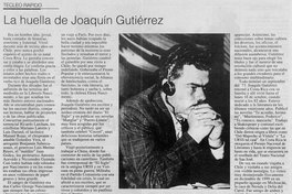 La huella de Joaquín Gutiérrez