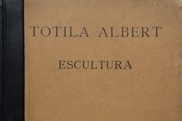 Tótila Albert. Escultura