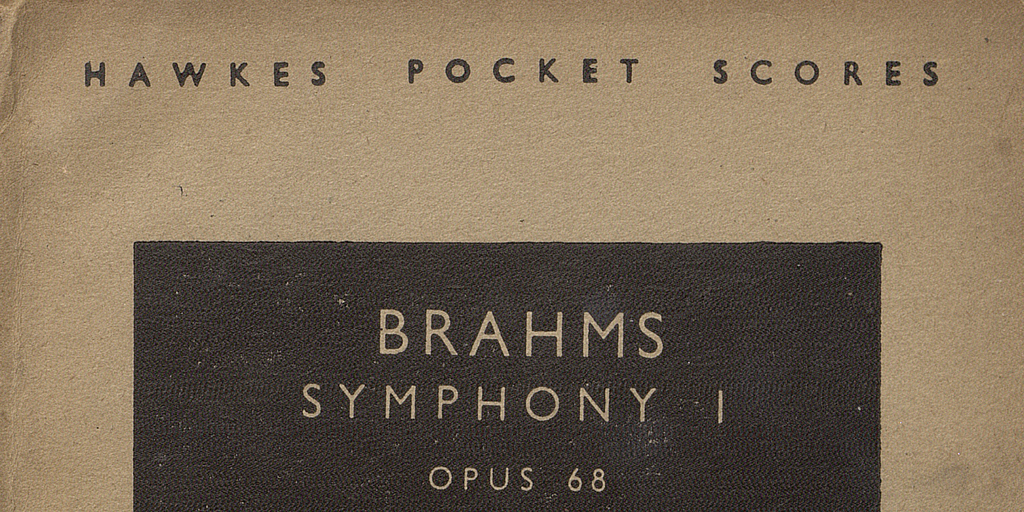 Brahms Symphony I: C Minor - Do Menor: Op. 68
