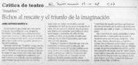 Bichos al rescate y el triunfo de la imaginación