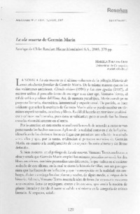 La Ola muerta de Germán Marín