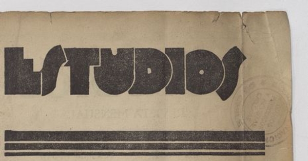 Estudios: número 28, marzo de 1935