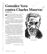 González Vera contra Charles Maurras