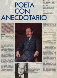 Poeta con anecdotario