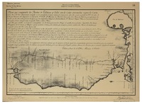 Plano que comprende los puertos de Valdivia y Chiloé con la costa intermedia según la carta de la Mar del Sur últimamente corregida...