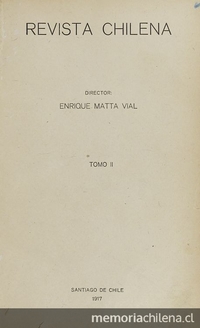 Revista chilena : tomo 2, número 9, 1917