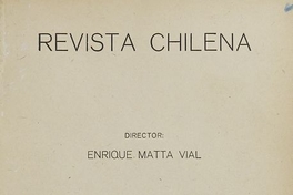 Revista chilena : tomo 2, número 9, 1917