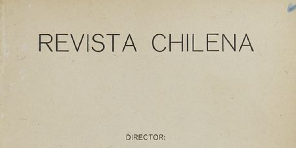 Revista chilena : tomo 2, número 9, 1917