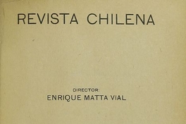 Revista chilena: tomo XI, número 40, 1920