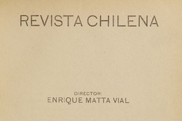 Revista Chilena. Año 4, número 49, marzo de 1922