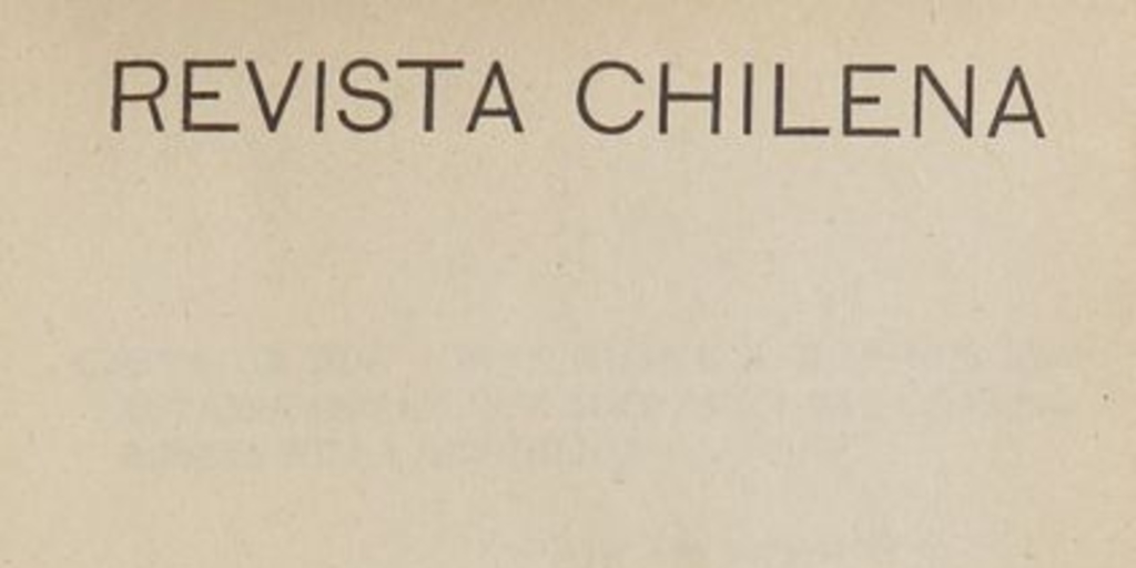 Revista chilena: año 15, número 56, octubre de 1922