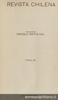 Revista chilena: año 15, número 57, noviembre de 1922