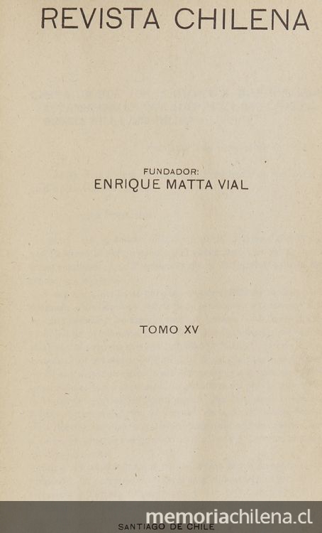 Revista chilena: año 15, número 58, diciembre de 1922