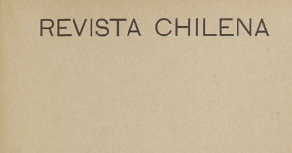 Revista chilena: [tomo 16, números 61-62, mayo-junio de 1923]