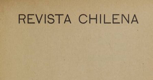 Revista chilena: [tomo 16, número 63-64, julio de 1923]