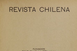 Revista chilena: [tomo 16, número 63-64, julio de 1923]