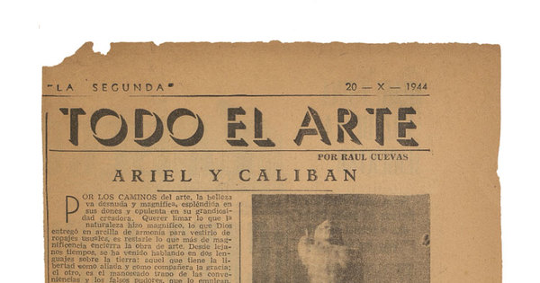 Ariel y Calibán