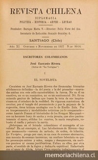 Revista chilena: año 11, números 90-91, octubre-noviembre de 1927