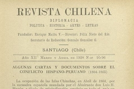 Revista chilena: año 12, números 95-96, marzo-abril de 1928