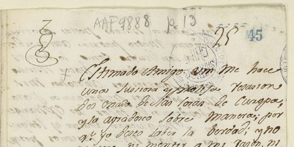 [Carta] [1809] Sep. 3 [al] S.r José Antonio Roxas