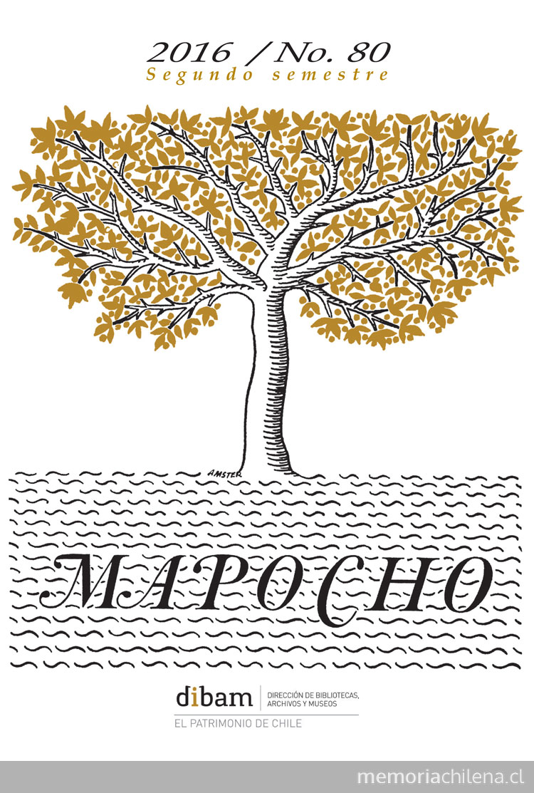 Mapocho : número 80, segundo semestre de 2016