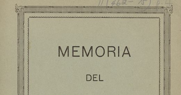 Memoria del Ferrocarril de Iquique a Pintados correspondiente al año 1931.