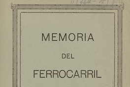 Memoria del Ferrocarril de Iquique a Pintados correspondiente al año 1931.