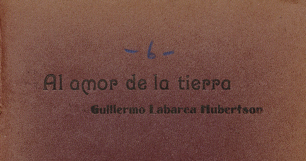 Al amor de la tierra