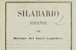 Silabario español