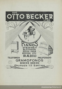 Suc. Otto Becker Ltda., 1932