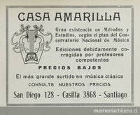 Casa Amarilla, 1932