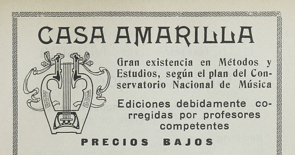 Casa Amarilla, 1932