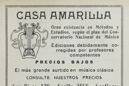 Casa Amarilla, 1932