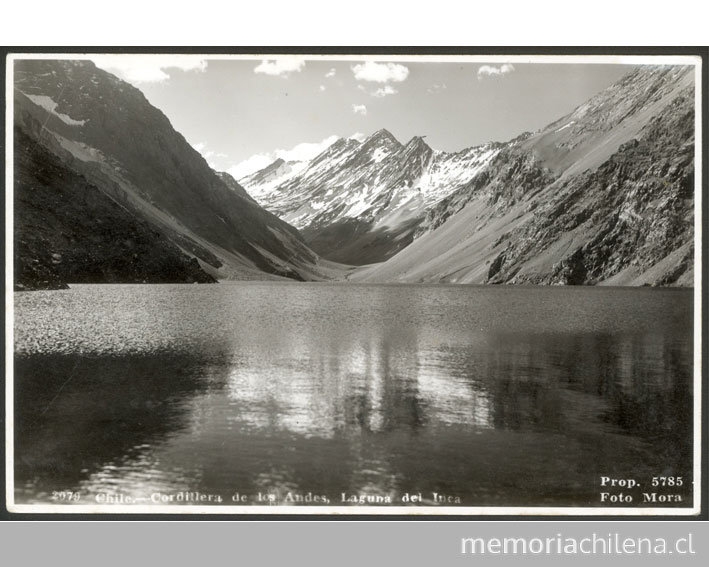 Laguna del Inca, cordillera de los Andes, Portillo