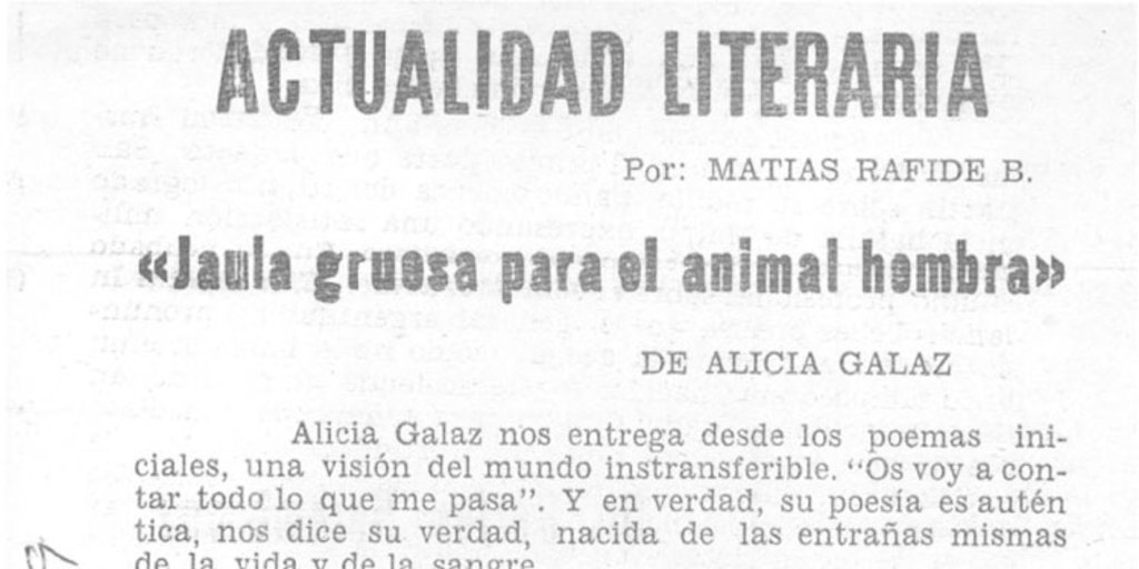 Jaula gruesa para el animal hembra