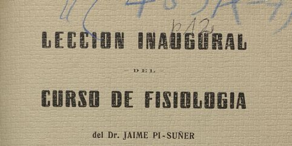 Memoria del director :año 1931 /del Instituto de Fisiología de la Universidad de Concepción ; prof. Alejandro Lipschütz.