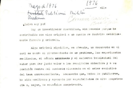 ¿Quién soy yo? Academia Politécnica Militar (1976, mayo). Archivo personal Joaquín Luco