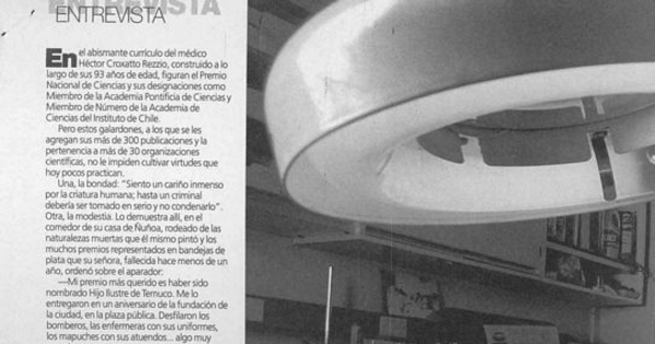 "La naturaleza es compleja, bella, misteriosa".  Revista Ya, El Mercurio, Santiago, 25 de mayo de 1999