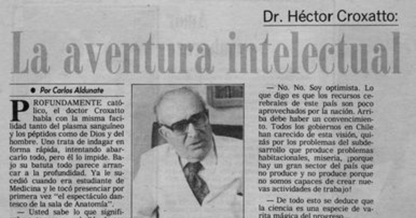 La aventura intelectual