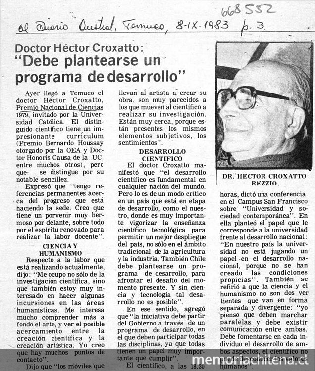 Debe plantearse un programa de desarrollo