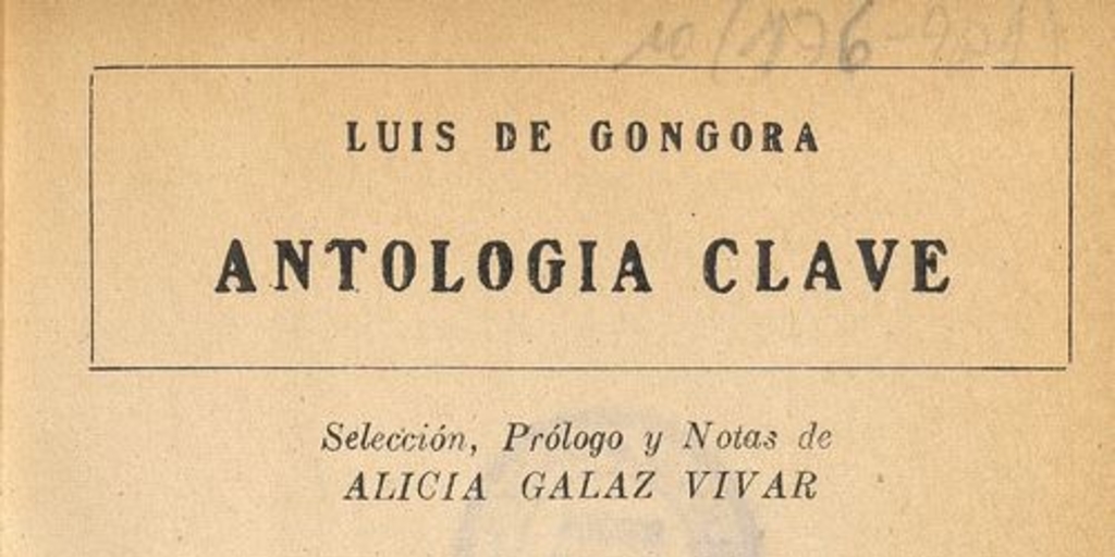 Antología clave