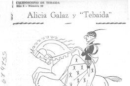 Alicia Galaz y "Tebaida"