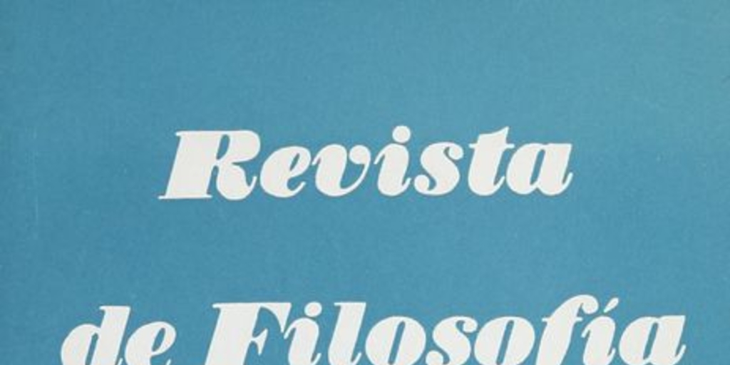 Revista de filosofía Vol.6:no.1 (1959:jul.)-Vol.6:no.2-3 (1959:dic.)