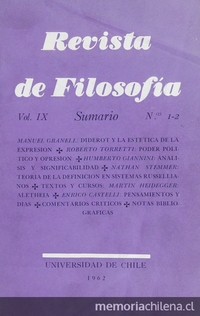 Revista de filosofía Vol.9 no.1/2 (1962:jul.)