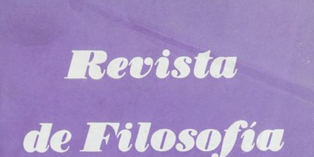 Revista de filosofía Vol.9 no.1/2 (1962:jul.)