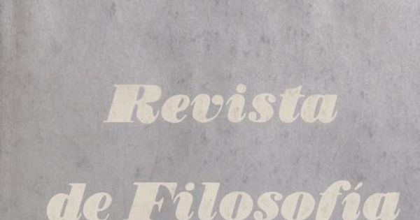 Revista de filosofía Vol.9:no.3 (1962:dic.)