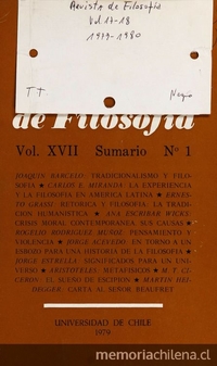 Revista de filosofía Vol.17:no.1 (1979:jun.)-Vol.18:no.1 (1980:dic.)