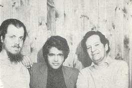 Roberto Bravo en estudio de grabación, 1992